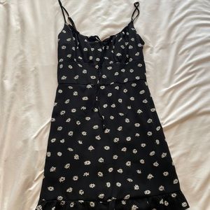 Abercrombie Black & White Floral Dress